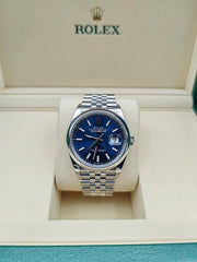 Rolex | Datejust | Rolex Datejust 36 126200 Blue Dial Jubilee New 2025 Full Set | Steel | 36 mm | Steel | Blue | Automatic