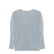 Light Grey Crew Neck Long Sleeves