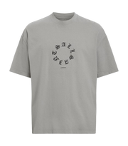ALL SAINTS FRAKTUR SS GREY TRINITY GREY