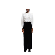 Off-White Velvet Skirt
