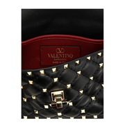 Rockstud Spike Nappa Leather Handbag