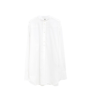 Long Sleeve Band Collar Shirt