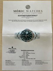 Rolex | GMT-Master II | 15650 | Steel | 40 mm | Steel | Black | Automatic