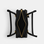Coach Swing Zip Bag 20 Brass-Black