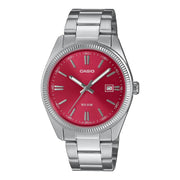 Casio Enticer Men MTP-1302PD-4AVEF Analog Red Dial Men