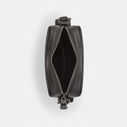 Coach Sullivan Crossbody Bag In Signature Canvas With Patches Gunmetal-Charcoal Multi
