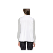 White V-Necked Cardigan