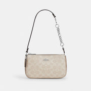 Coach Signature Strap Extender Silver-Silver