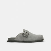 Men's Coach Buckle Clog Charcoal