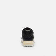Men's Coach Soho Sneaker With Signature Canvas Charcoal Black