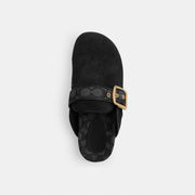 Women's Coach Archival Buckle Clog Black