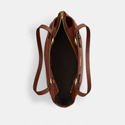 Coach Easton Tote Bag Gold Redwood
