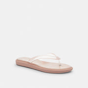 Women's Coach Jelly Flip Flop In Signature Candy Pink