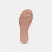 Women's Coach Jelly Flip Flop In Signature Candy Pink