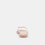 Women's Coach Jelly Flip Flop In Signature Candy Pink