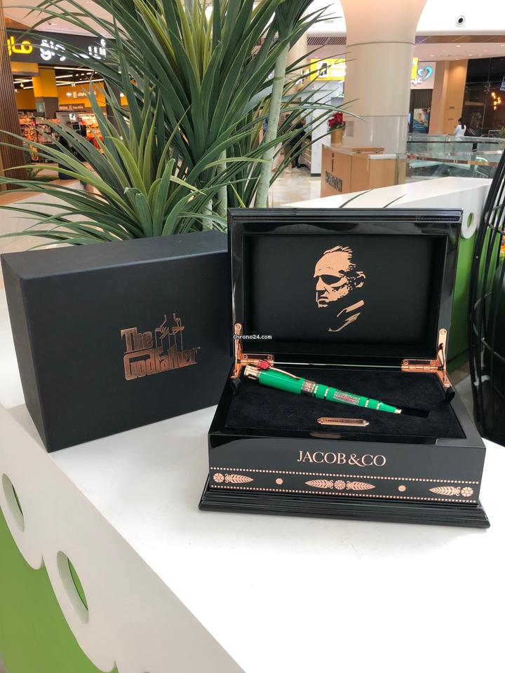 Jacob & Co.“The Godfather” Pen Green Limited Edition of 499 Pieces Full set 2024