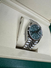 Rolex | Datejust | 126234 | Gold/Steel | 36 mm | Steel | Green | Automatic