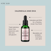 VOTARY	Glow your glow hyaluronic self-tan drops 15ml