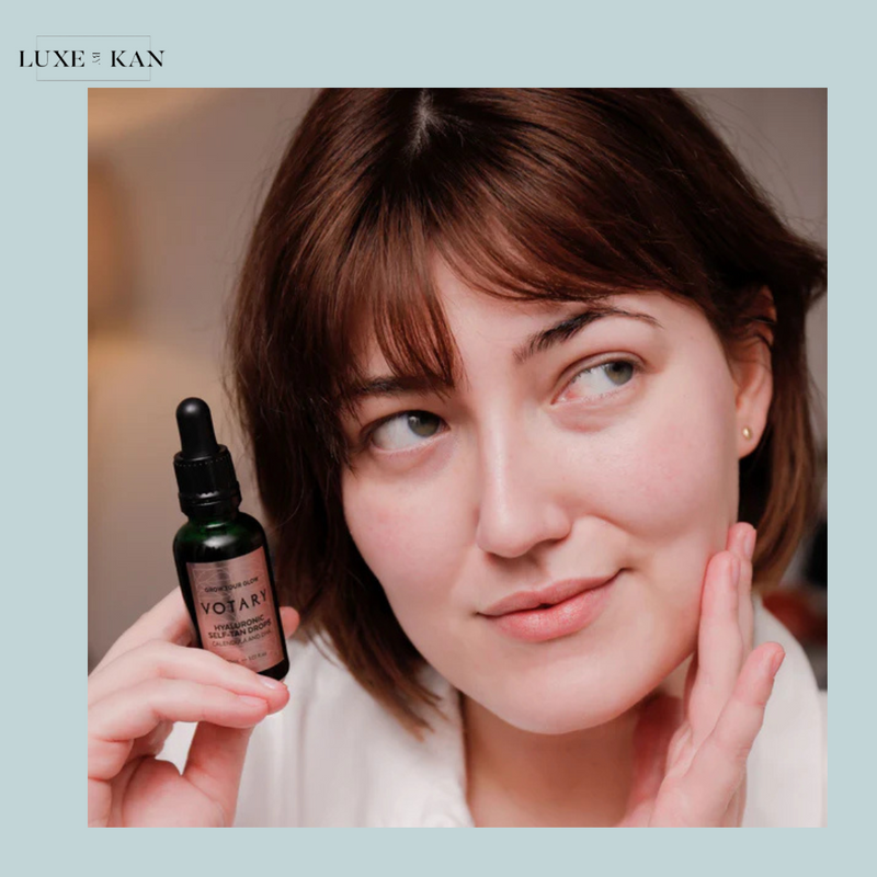 VOTARY	Glow your glow hyaluronic self-tan drops 15ml