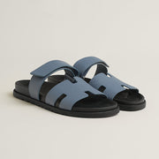 Hermes Chypre sandal (bleu Grignon)