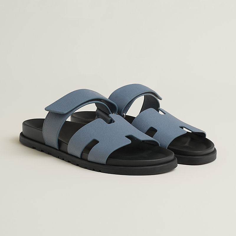 Hermes Chypre sandal (bleu Grignon)