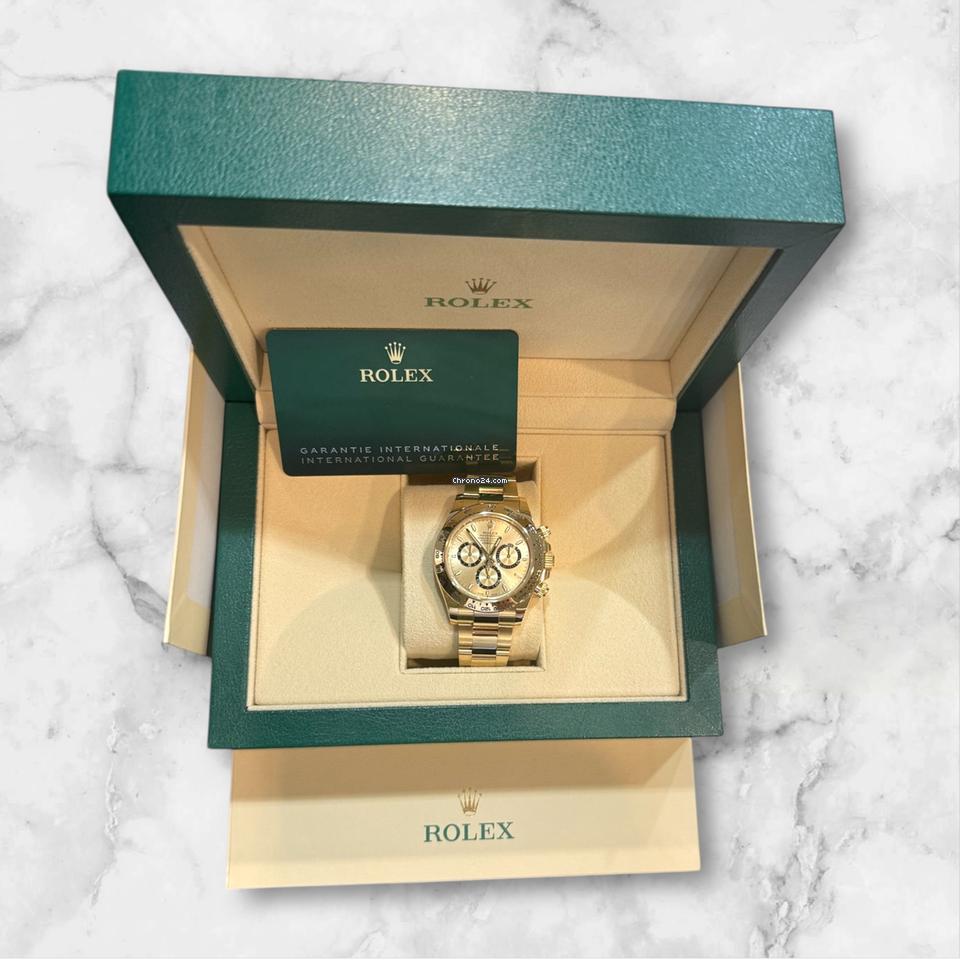 Rolex | Daytona | 126508 | Yellow gold | 40 mm | Yellow gold | Yellow | Automatic