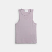 Coach New York Ribbed Tank Top Wisteria Purple