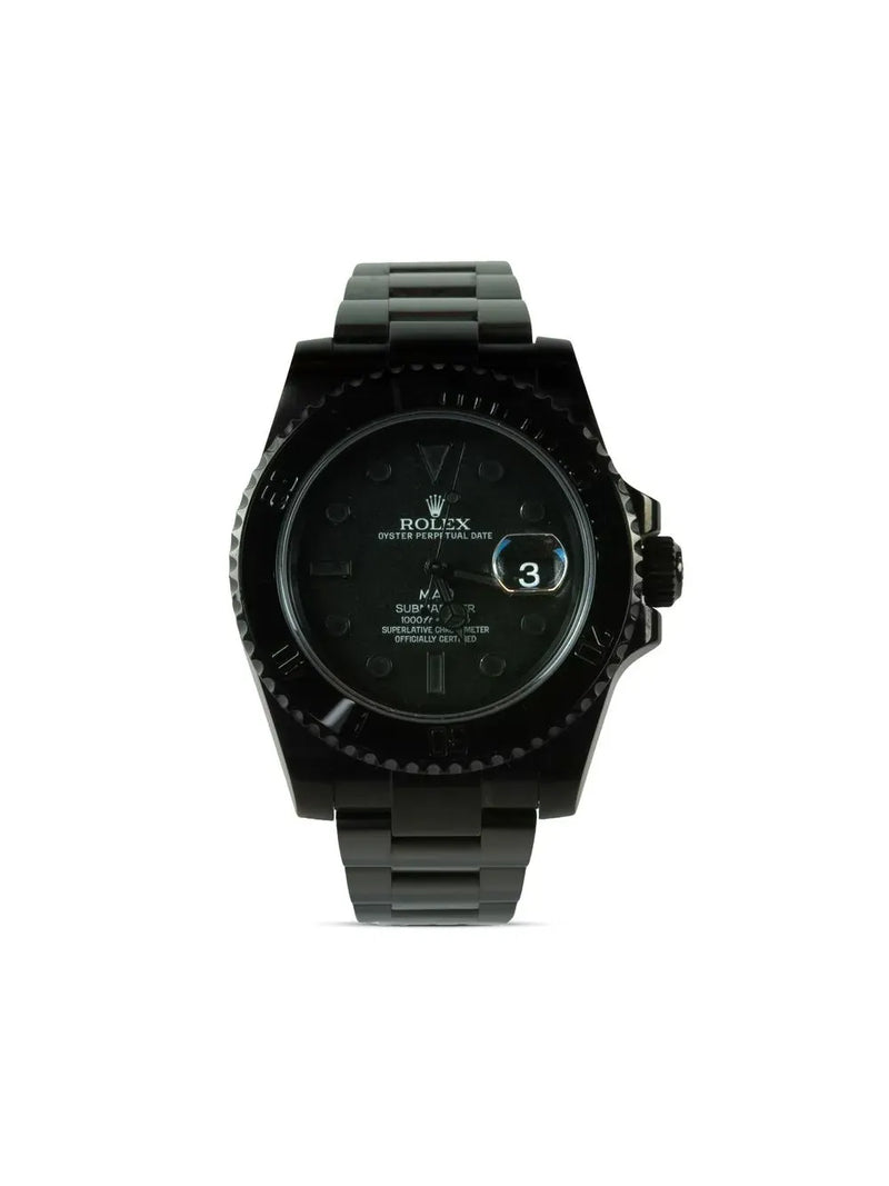 customised pre-owned Rolex Submariner Date - 40 mm