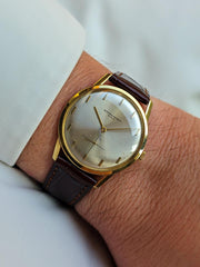 Vacheron Constantin Patrimony 6456 Gold 18kt 0.750 Jumbo Like New Overseas