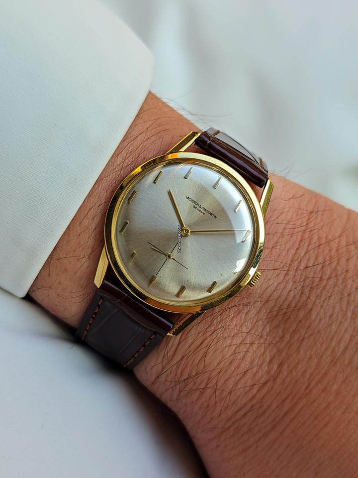 Vacheron Constantin Patrimony 6456 Gold 18kt 0.750 Jumbo Like New Overseas