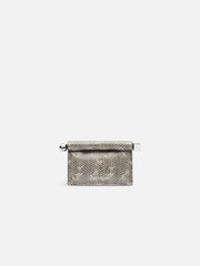 Jacquemus The Small Rond CarreClutch Mini Take-Out Clutch Beige