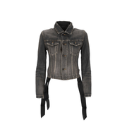 Dark Gray Lace Jacket
