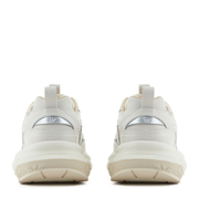 Leather Sneakers with Velvet Details