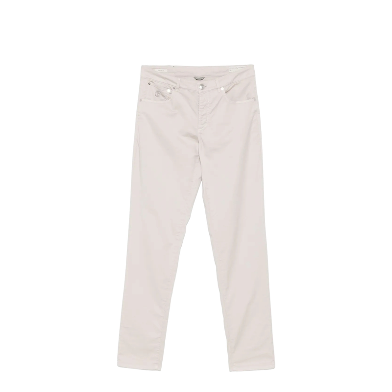 Cotton Pants - Beige