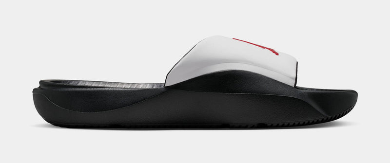 Air Jordan Franchise Slides Mens Sandals (White/Black/Gym Red)