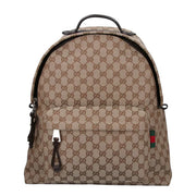 GG Canvas Medium Canvas Backpack - Beige