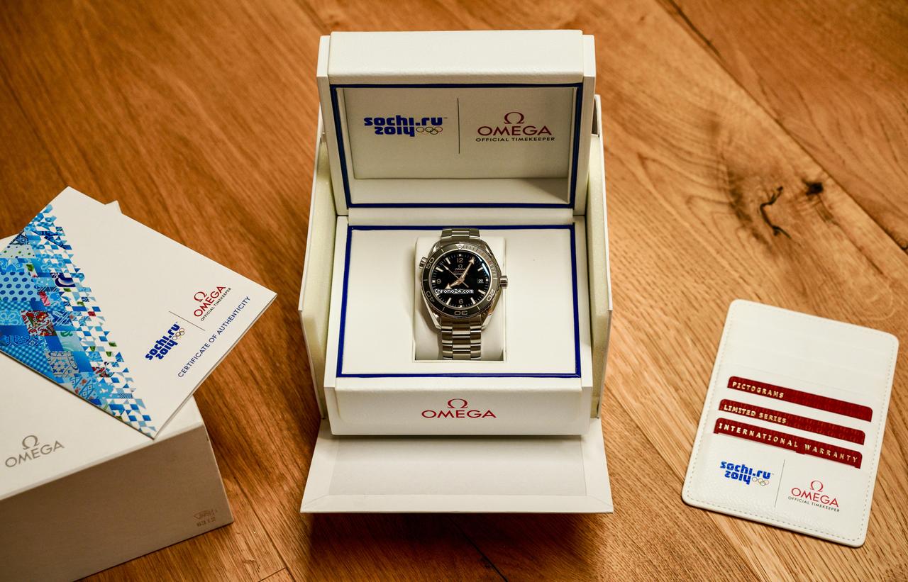 Omega Seamaster Planet Ocean Sochi Full Set New Rare