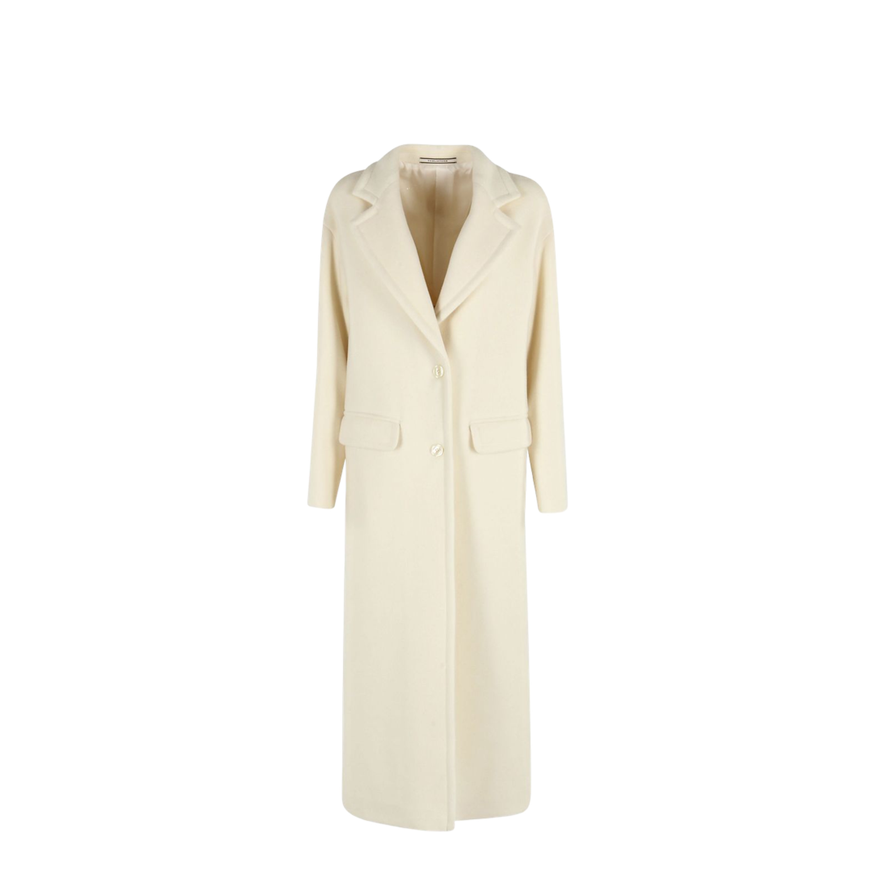 Wool Single-Breasted Coat