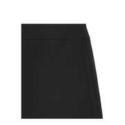 Trapeze Mini Skirt in Gauffered Double Wool