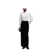 Off-White Velvet Skirt