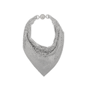 Pixel Gleaming Necklace - Silver