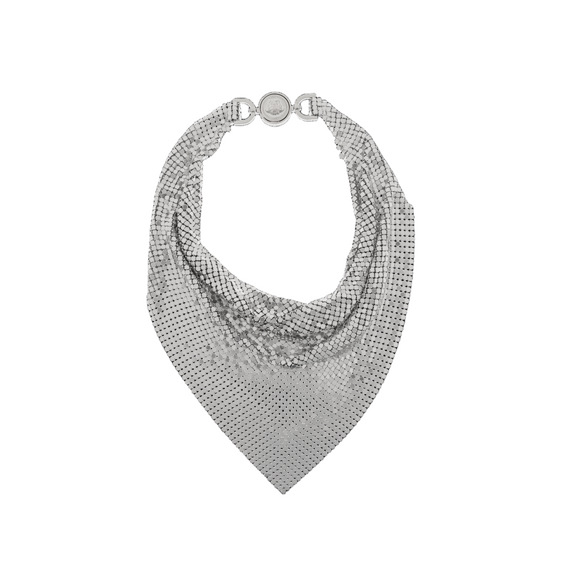 Pixel Gleaming Necklace - Silver