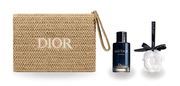 Dior gift set for him (Dior  raffia clutch + Dior sauvage edp 10 ml)