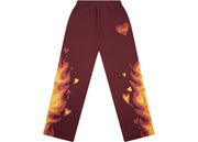 Drew House Fire Sweatpant Burgundy