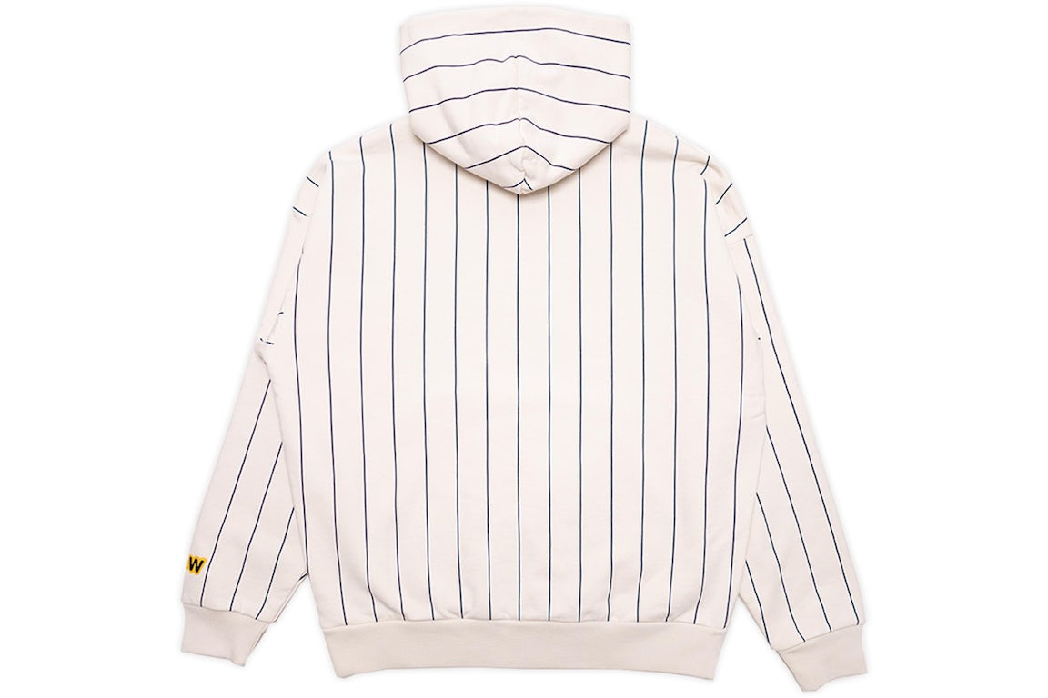 drew house mascot Hoodie navy pinstripe