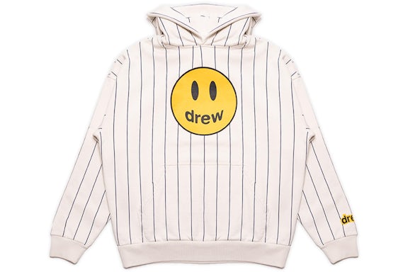 drew house mascot Hoodie navy pinstripe