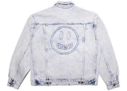 Drew House Oversized Mascot Trucker Jacket Painted Indigo