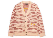 Drew House Sketch Mascot Squiggle Cardigan Ivory/Mauve