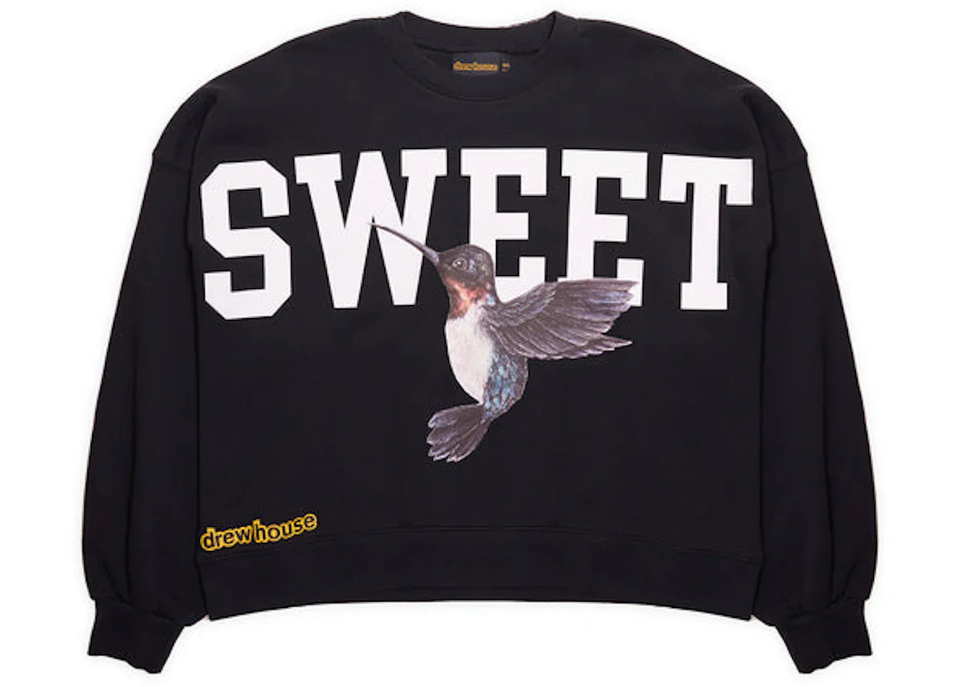 Drew House Sweet Boxy Crewneck Black