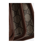 Horsebit 1955 Leather Card Case Wallet - Brown